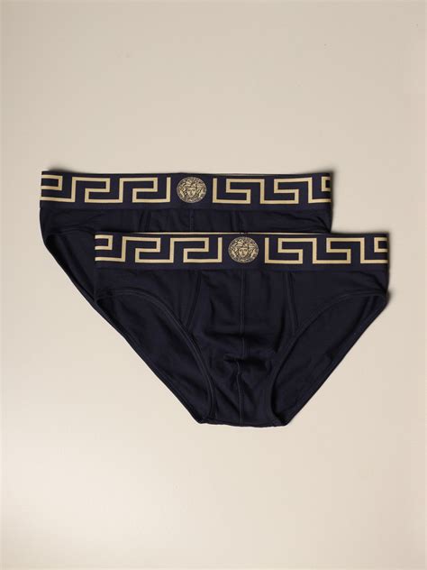 versace blue briefs|versace men's underwear from macy's.